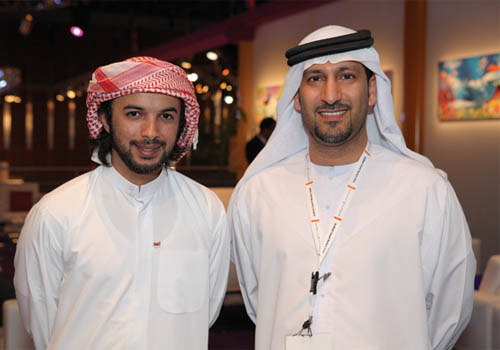 Freej's Mohammed Saeed Harib and Global Village CEO Abdul Redha Ali bin Redha.